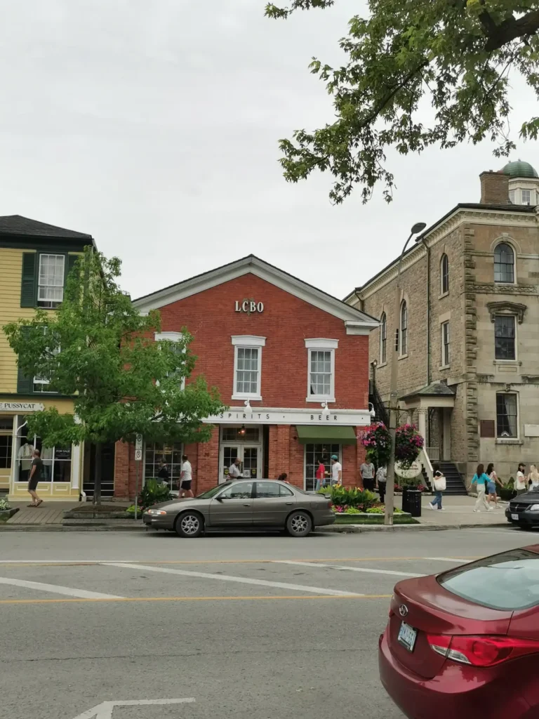 Magasin LCBO en brique rouge à Niagara-on-the-Lake