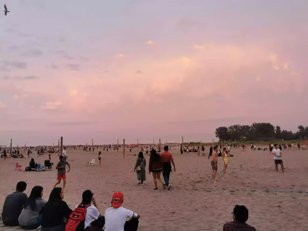 Célébration Canada Day sur Woodbine Beach