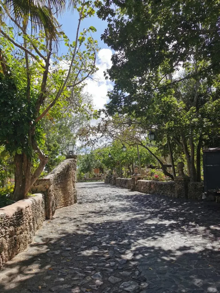 Rue pavée de Atos de Chavon