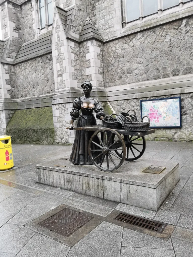 Statue représentant Molly Malone