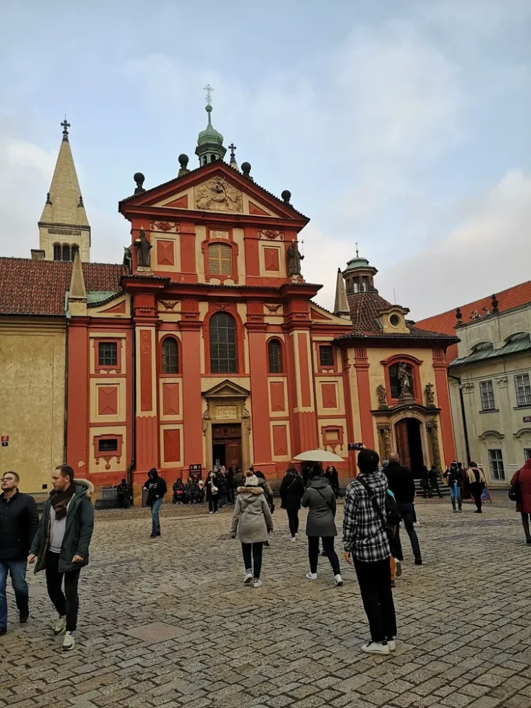 Basilique Saint George, Prague. Style gothique