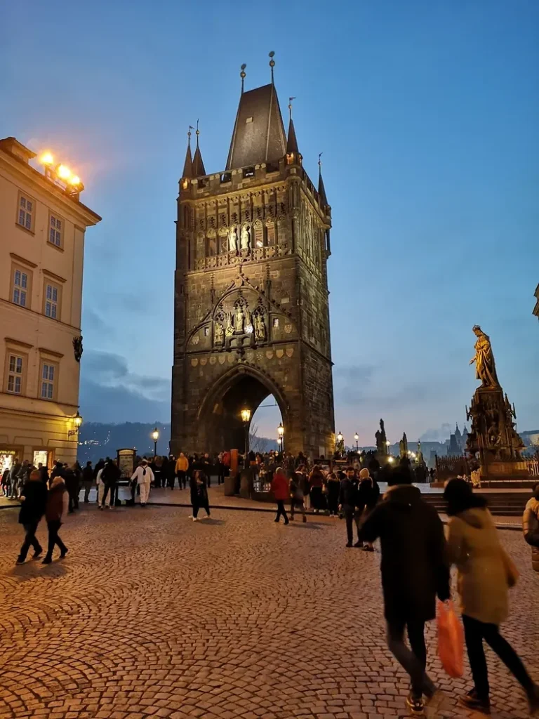 Arche du Pont Charles, Prague