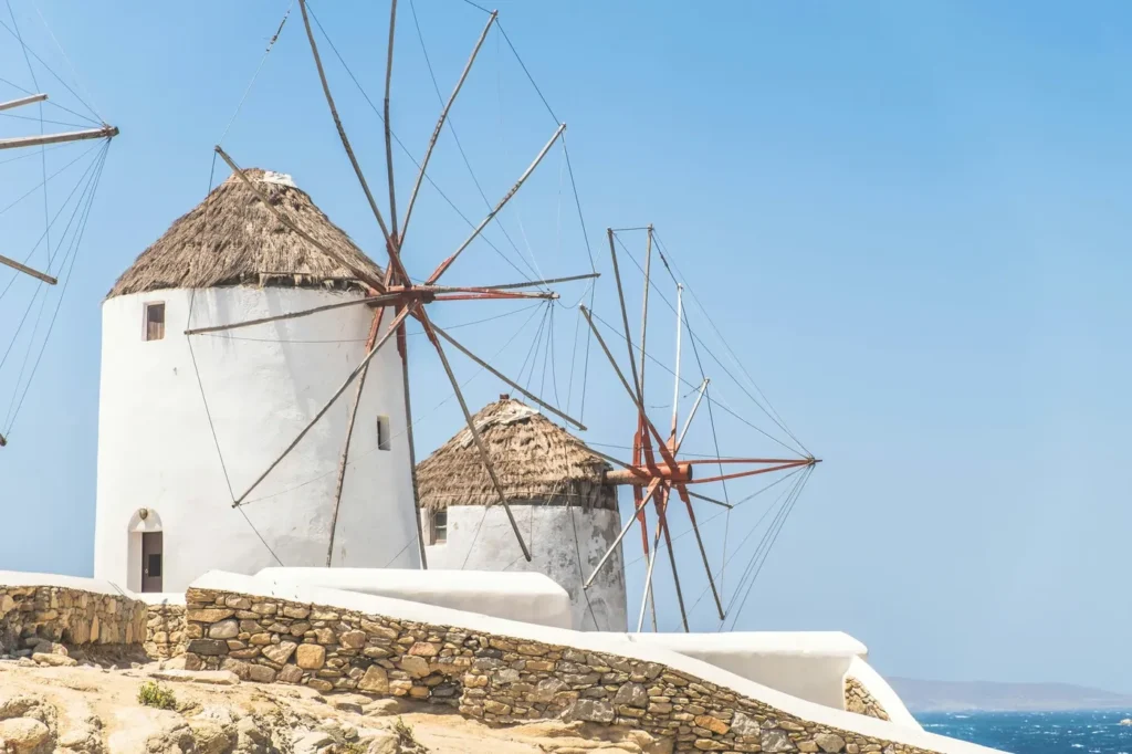 Moulins à vent de Mykonos