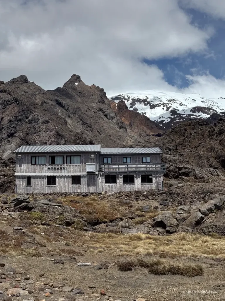 Chalet face au Mont Tongariro