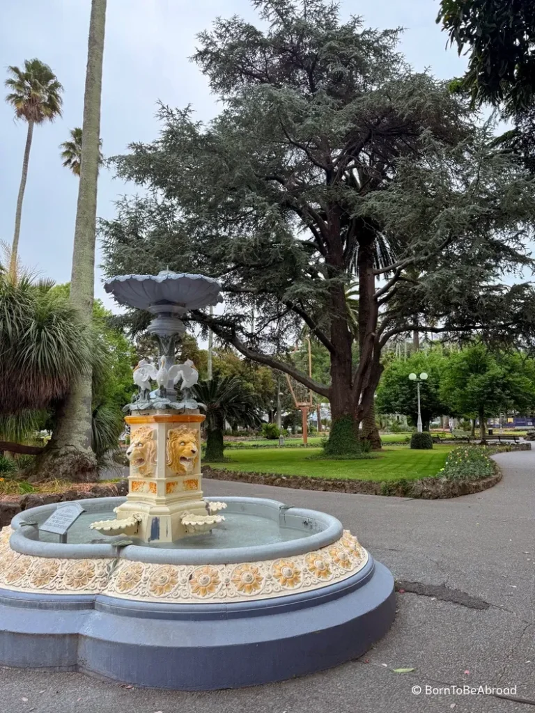 Fontaine art déco de Napier