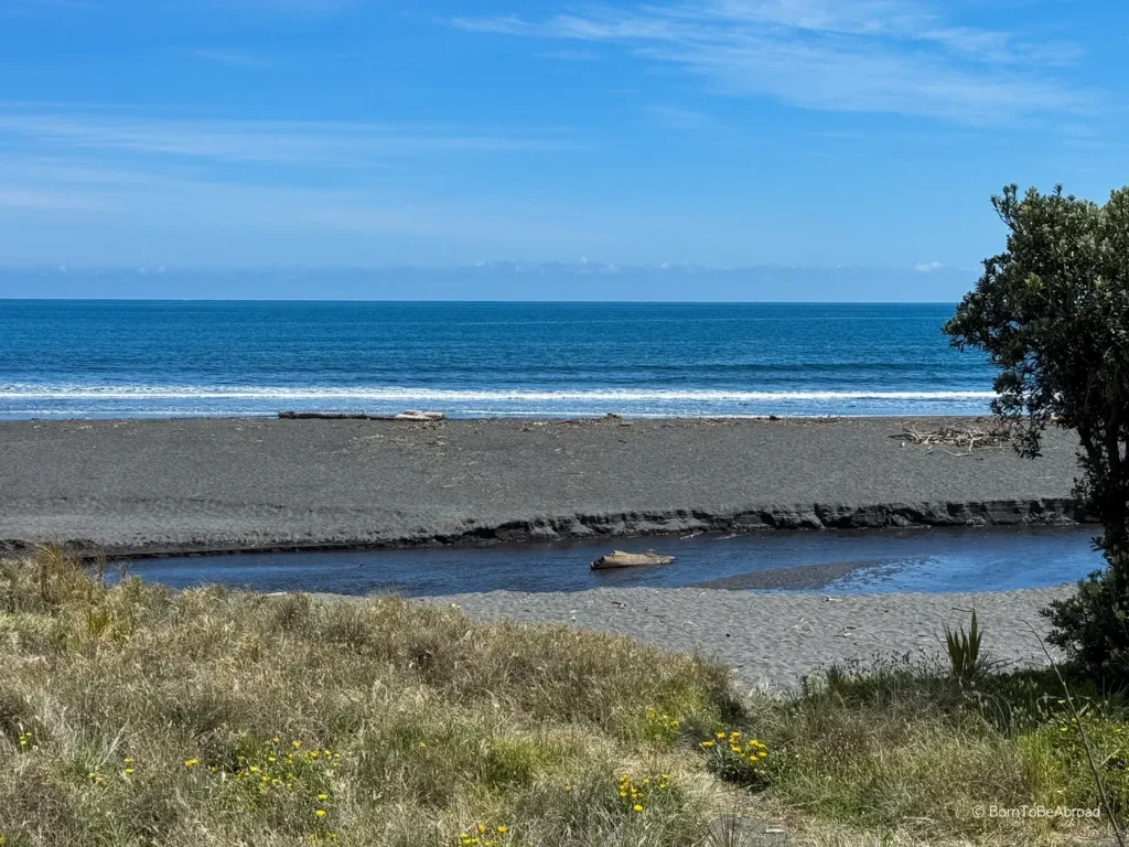 Plage au bord de l'océan