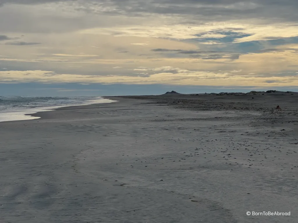 Une plage sauvage de  Golden Bay en Nouvelle-Zélande