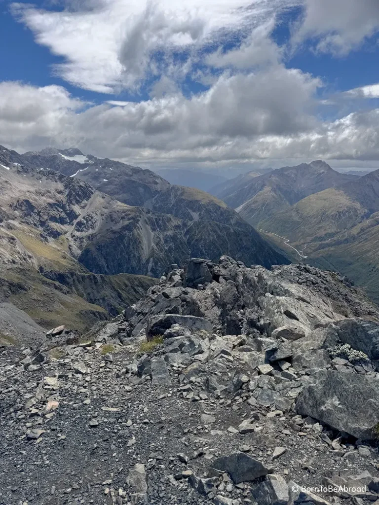 Crête au sommet d'Avalanche Peak