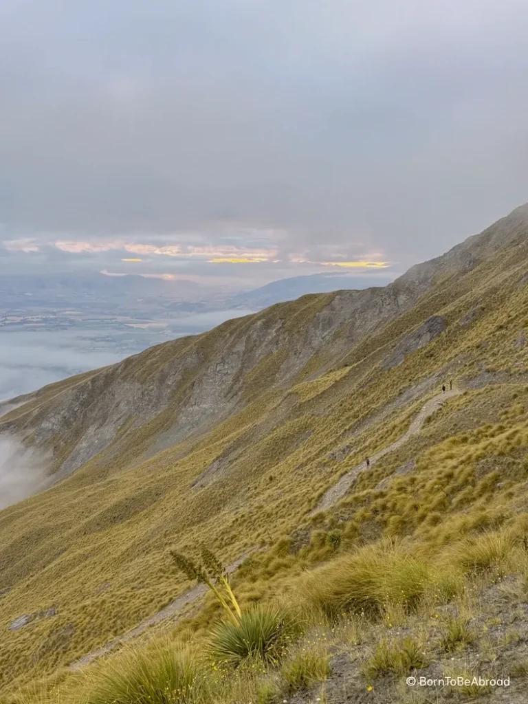 Sentier du Roy's Peak sous les nuages