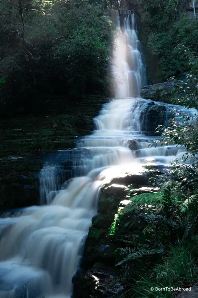 La cascade la plus haute des Catlins en Nouvelle-Zélande