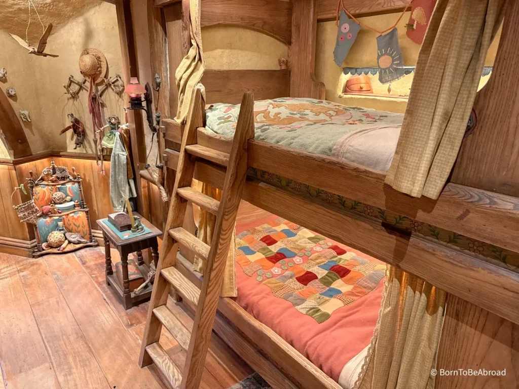Chambre d'une maison de Hobbit