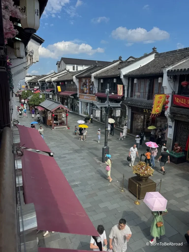 Rue piétonne de Hefang, incontournable à visiter à Hangzhou