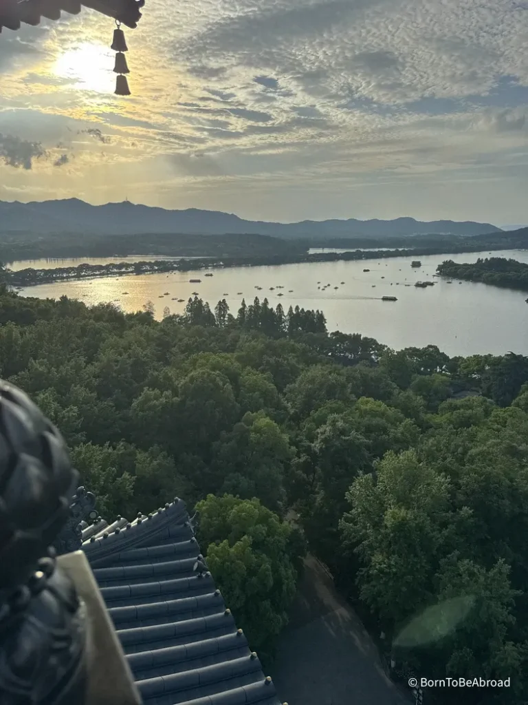 Vue panoramique sur la ville de Hangzhou, Chine