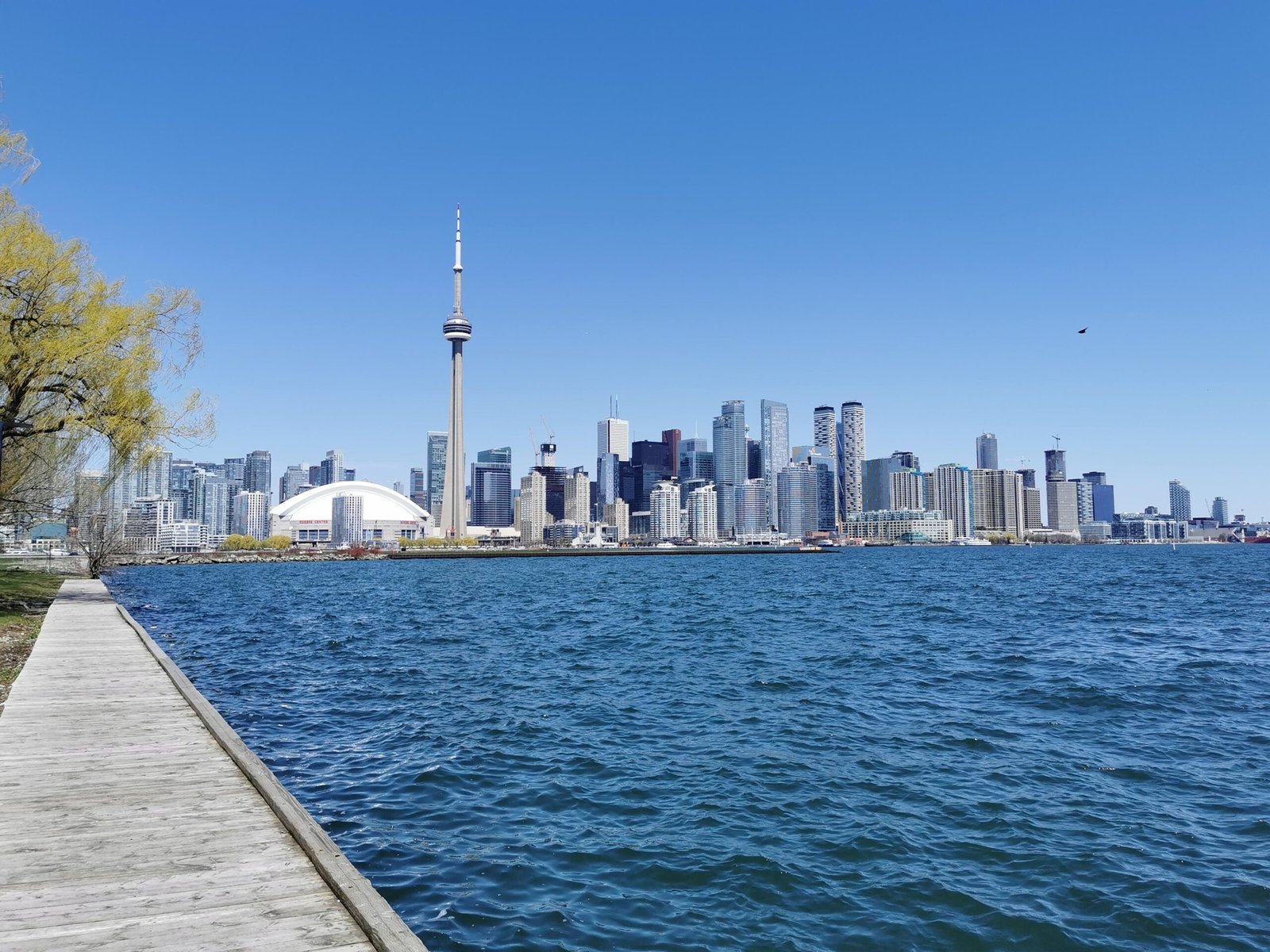 Vue aérienne de Toronto