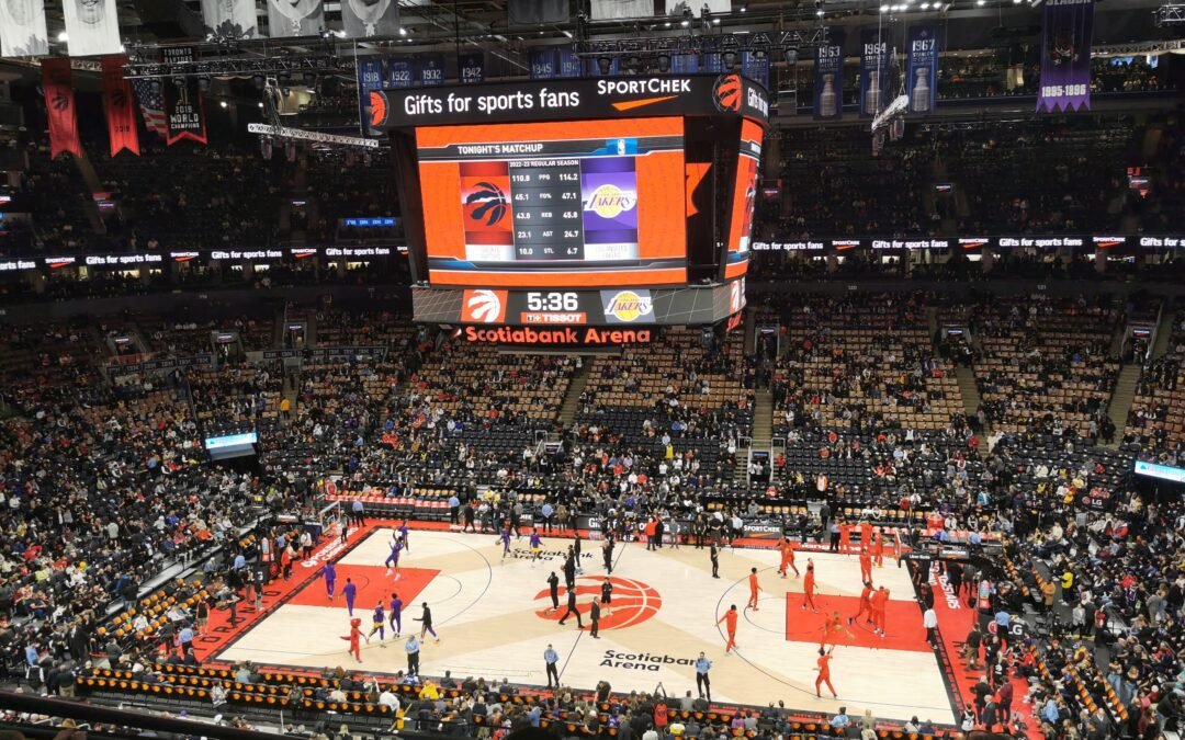 Assister à un Match NBA Basket à Toronto : Let’s Go Raptors !